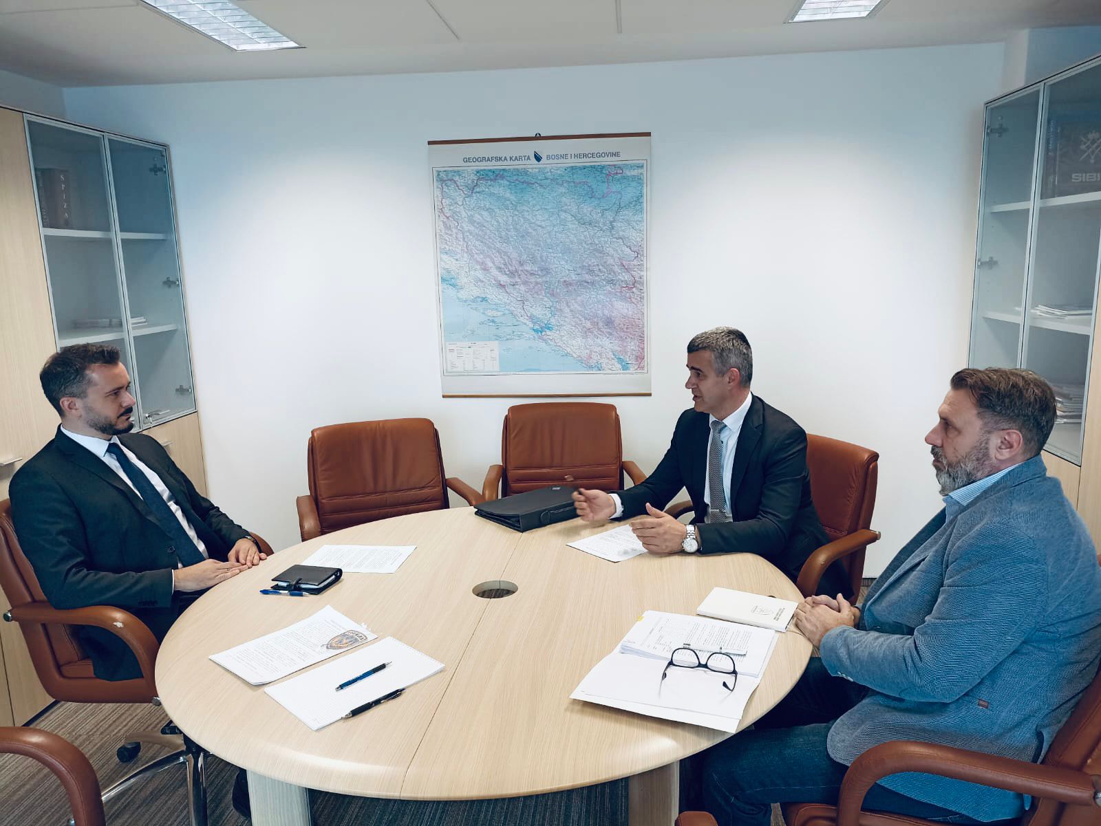 Zamjenik ministra pravde BiH Elvir Mahmuzić sastao se sa predstavnicima ...